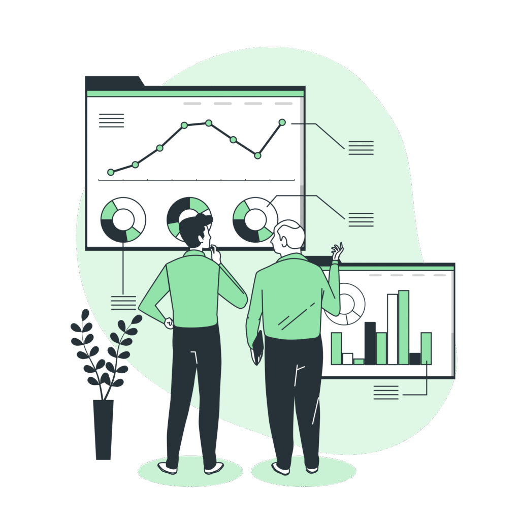 Data illustrations by Storyset