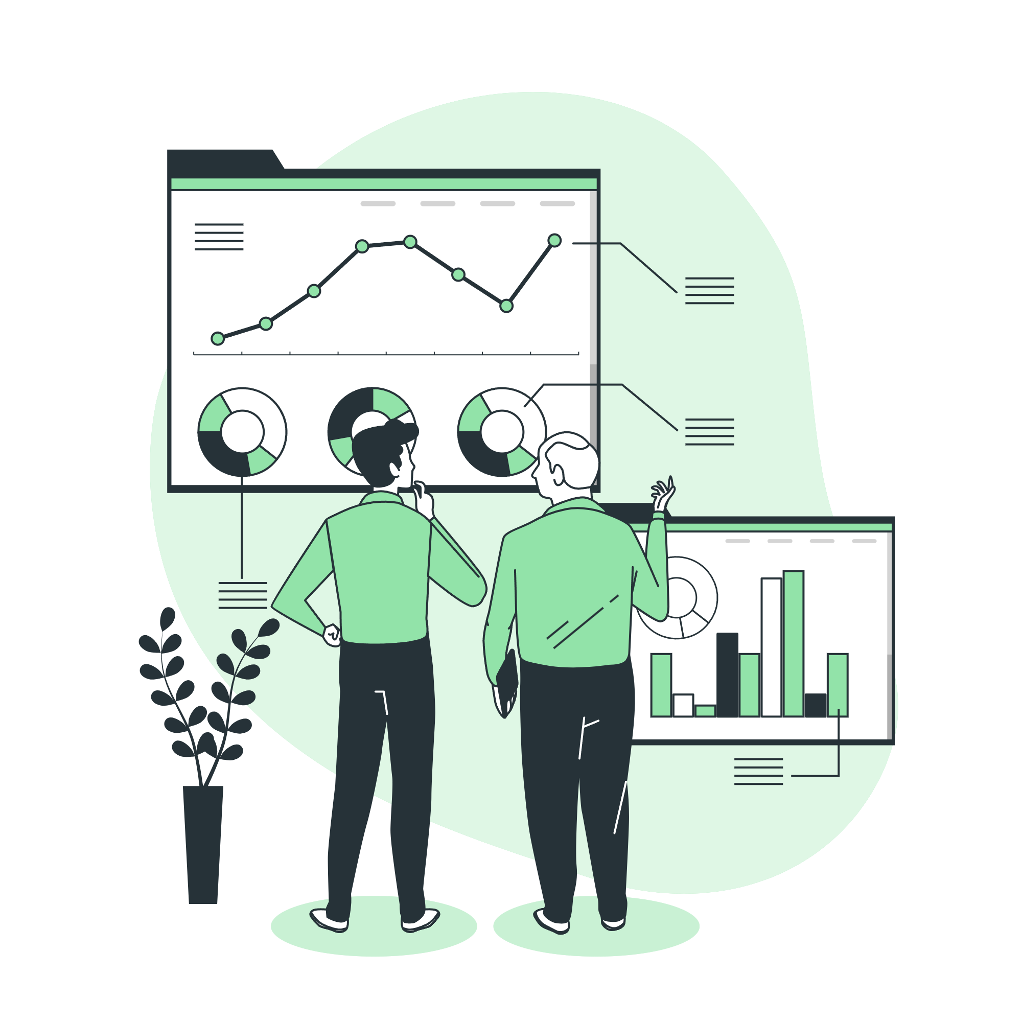 Data illustrations by Storyset