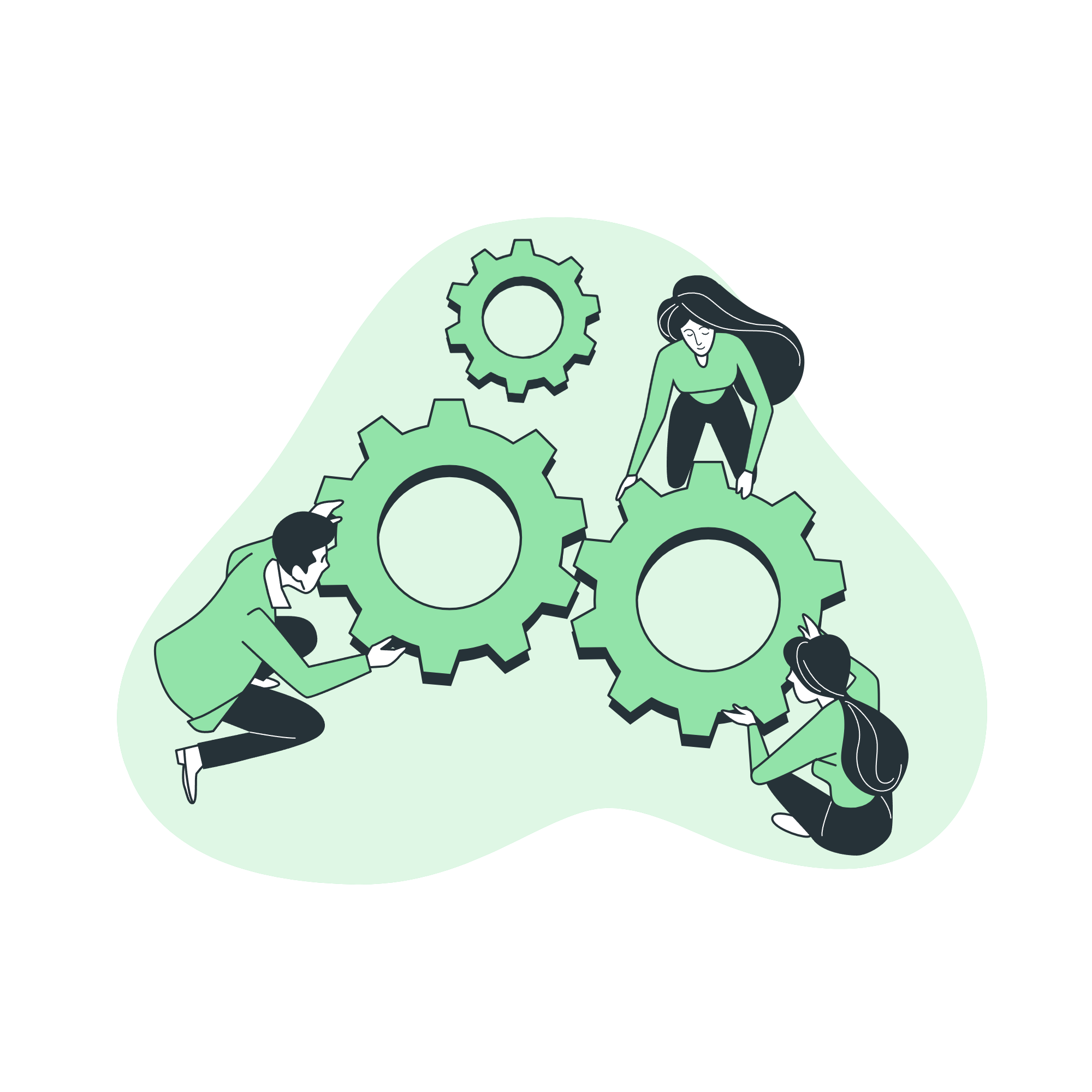 Work illustrations by Storyset